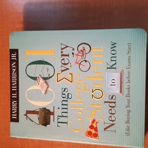 1001 Things Every College Student Needs to Know Paperback Gift Book